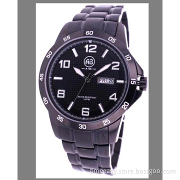 New Classical Men Watch with Black Plating